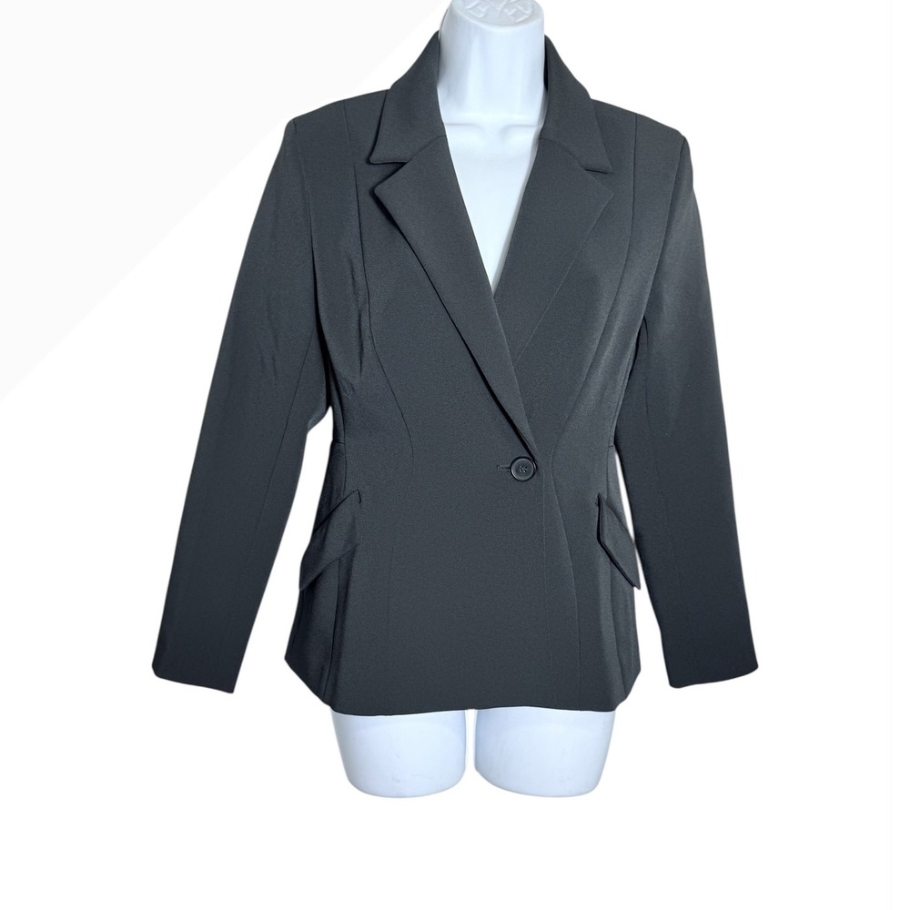 NWT‎ Halogen Black Blazer Size 4 Petite Career Business Blazer 🖤🖤 PERFECT